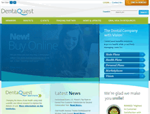 Tablet Screenshot of dentaquest.com